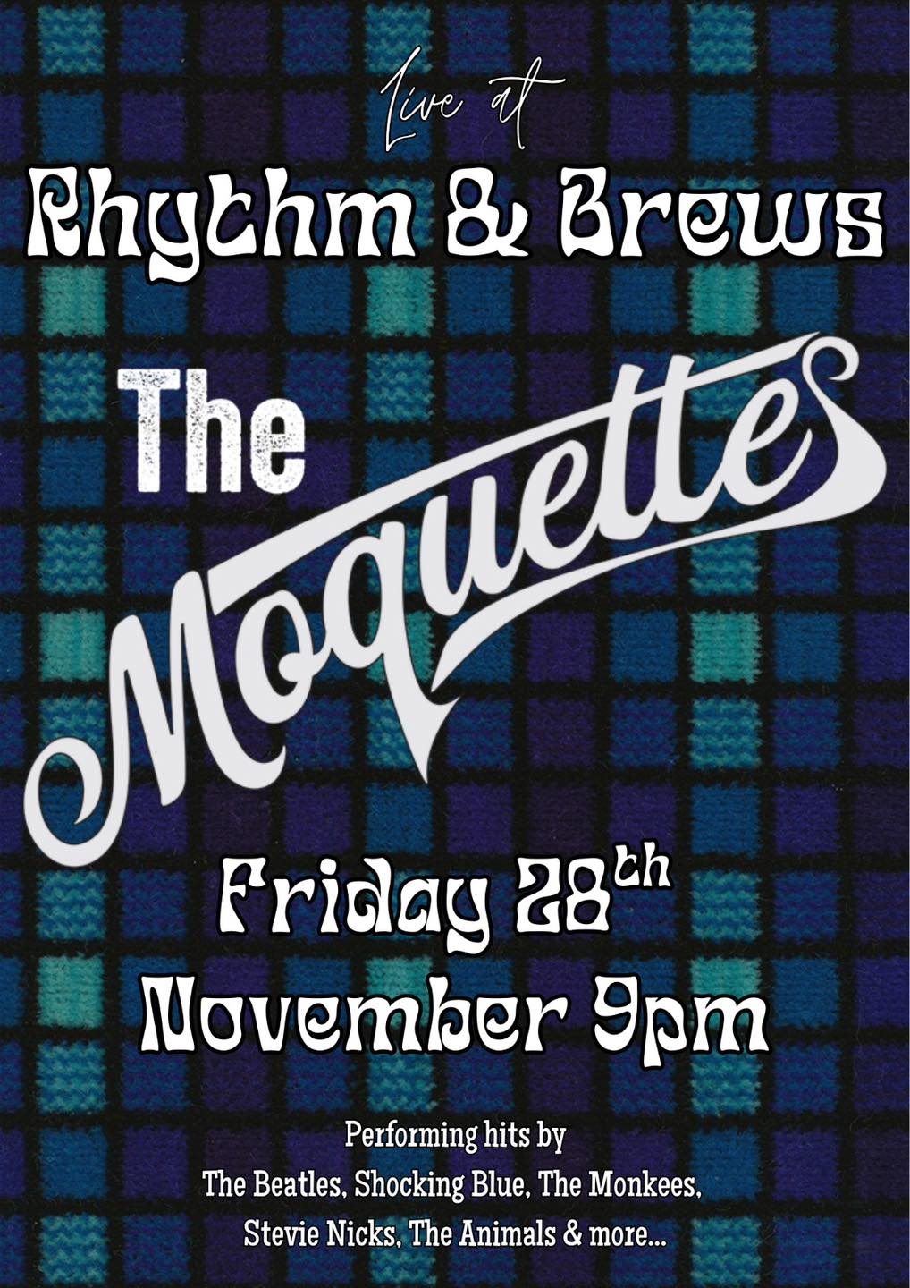 Rhythm + Brews - Sat 28th November