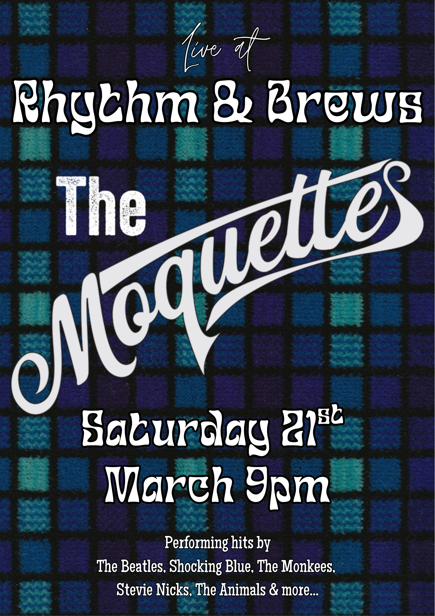 Rhythm + Brews - Sat 21st March
